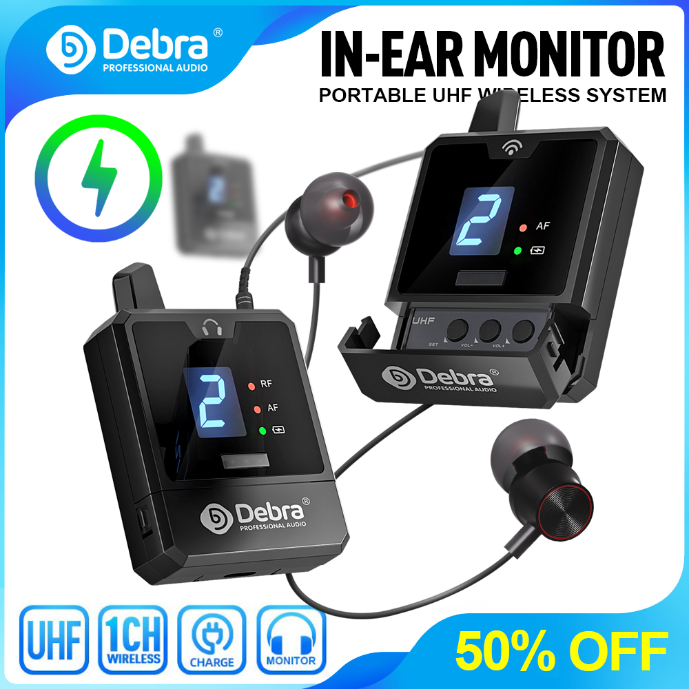 In Ear Monitor Iem - 데브라 UHF IEM 무선 인이어 모니터