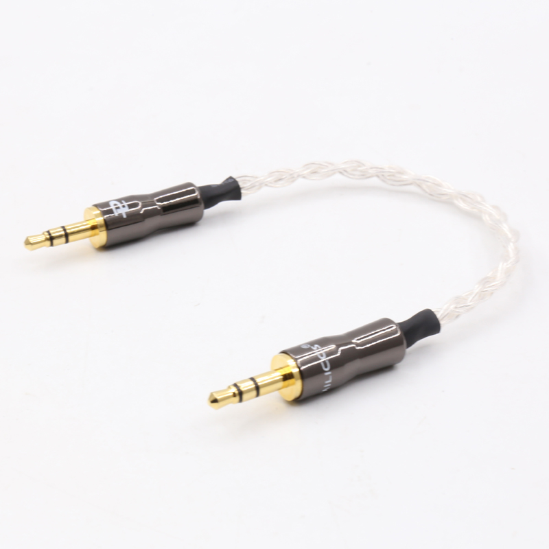 Cable Extension 3.5 - OCC 순동 은도금 케이블, 수-수 오디오