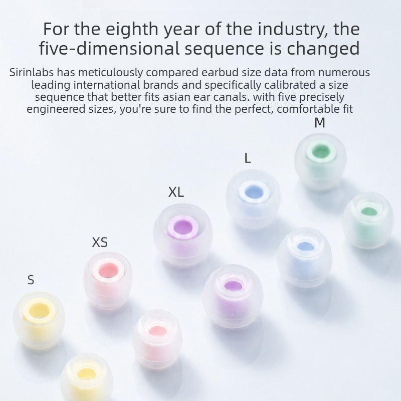 SIRINLABS 무스(MOUSSE)용 실리콘 이어팁  - Silicone Ear Tip Replacement 리뷰 및 가격
