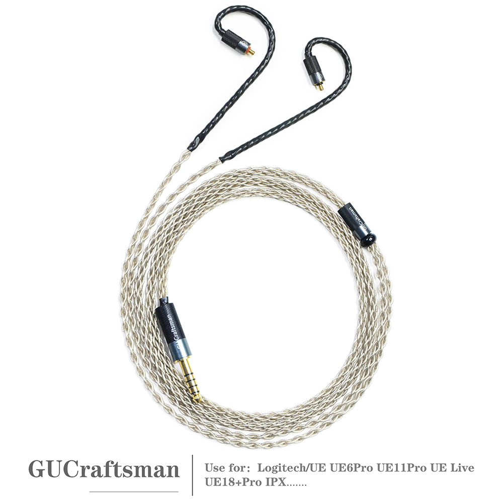 6N 단결정 실버 IPX IEM 케이블 (UE UE5  - In Ear Monitor Iem 리뷰 및 가격