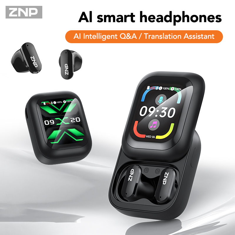 ZNP N04 TWS 무선 이어버드: 터치 스크린, 블 - Earbuds Charging Case 리뷰 및 가격