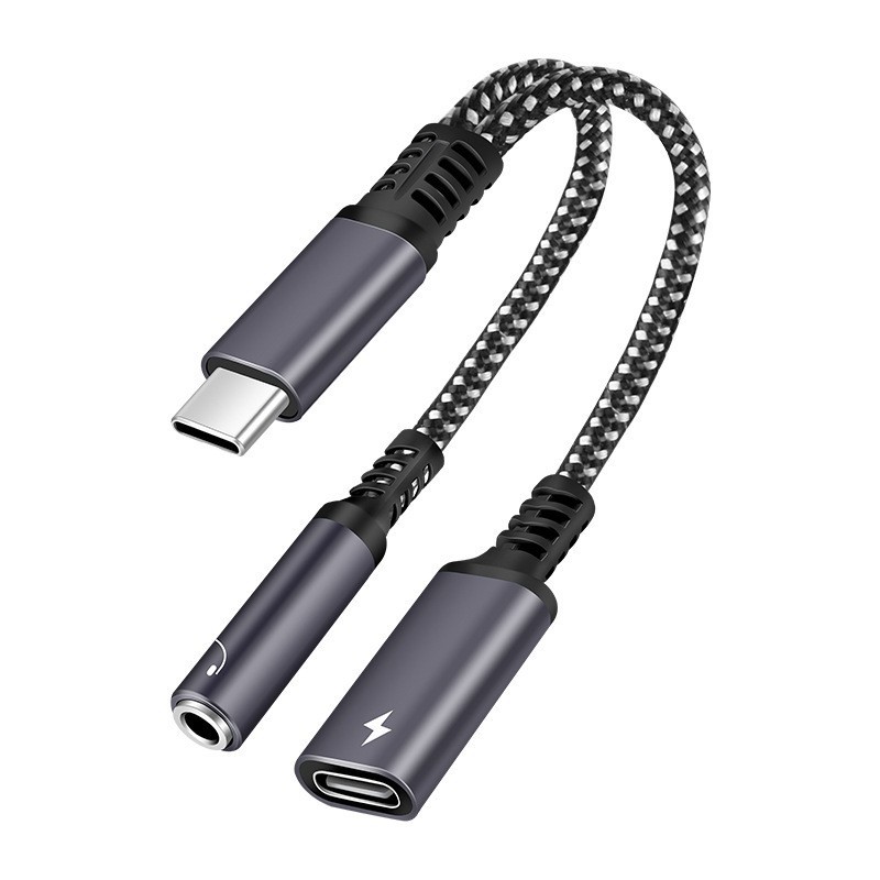 PD 고속 충전기 케이블, USB C 타입 분배기, D - Earphone Splitter Jack 리뷰 및 가격