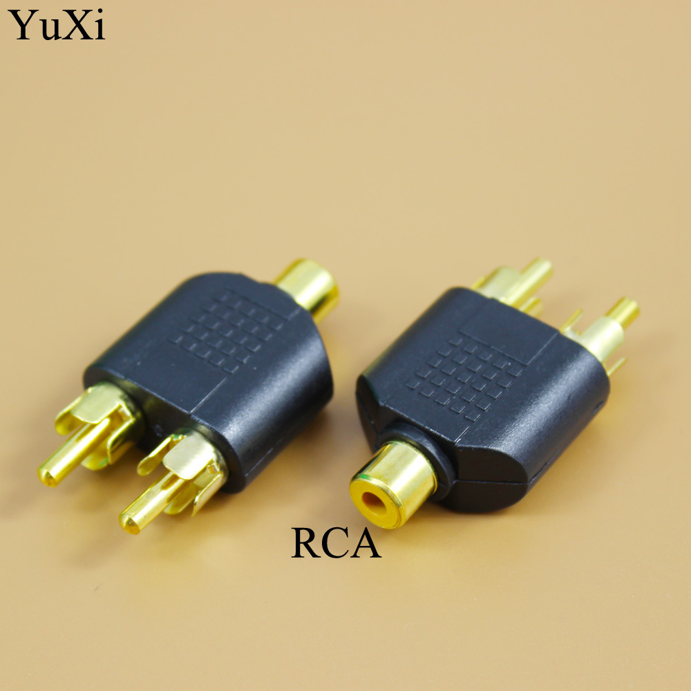 3.5mm/6.35mm 암 커넥터를 2 RCA 수 커넥 - Earphone Splitter Jack 리뷰 및 가격