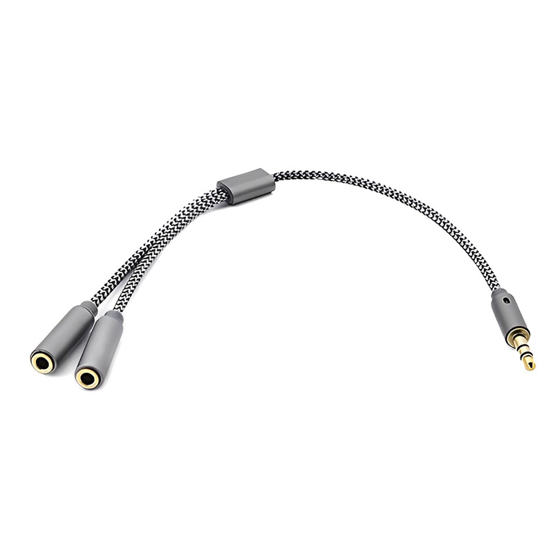 1PCS 3.5mm 오디오 분배기 Y 잭 1 남성 2  - Earphone Splitter Jack 리뷰 및 가격