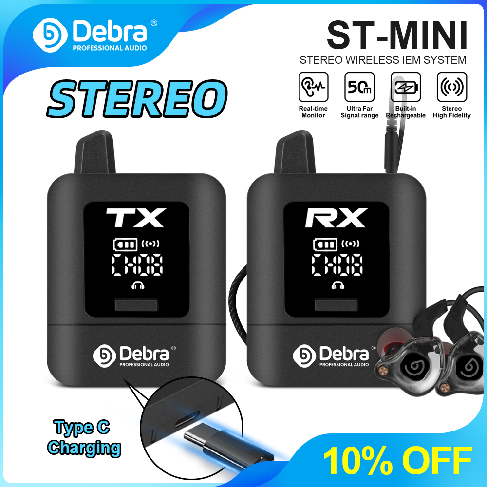 데브라 뉴 스테레 프로터블 UHF IEM 무선 인이어  - In Ear Monitor Iem 리뷰 및 가격