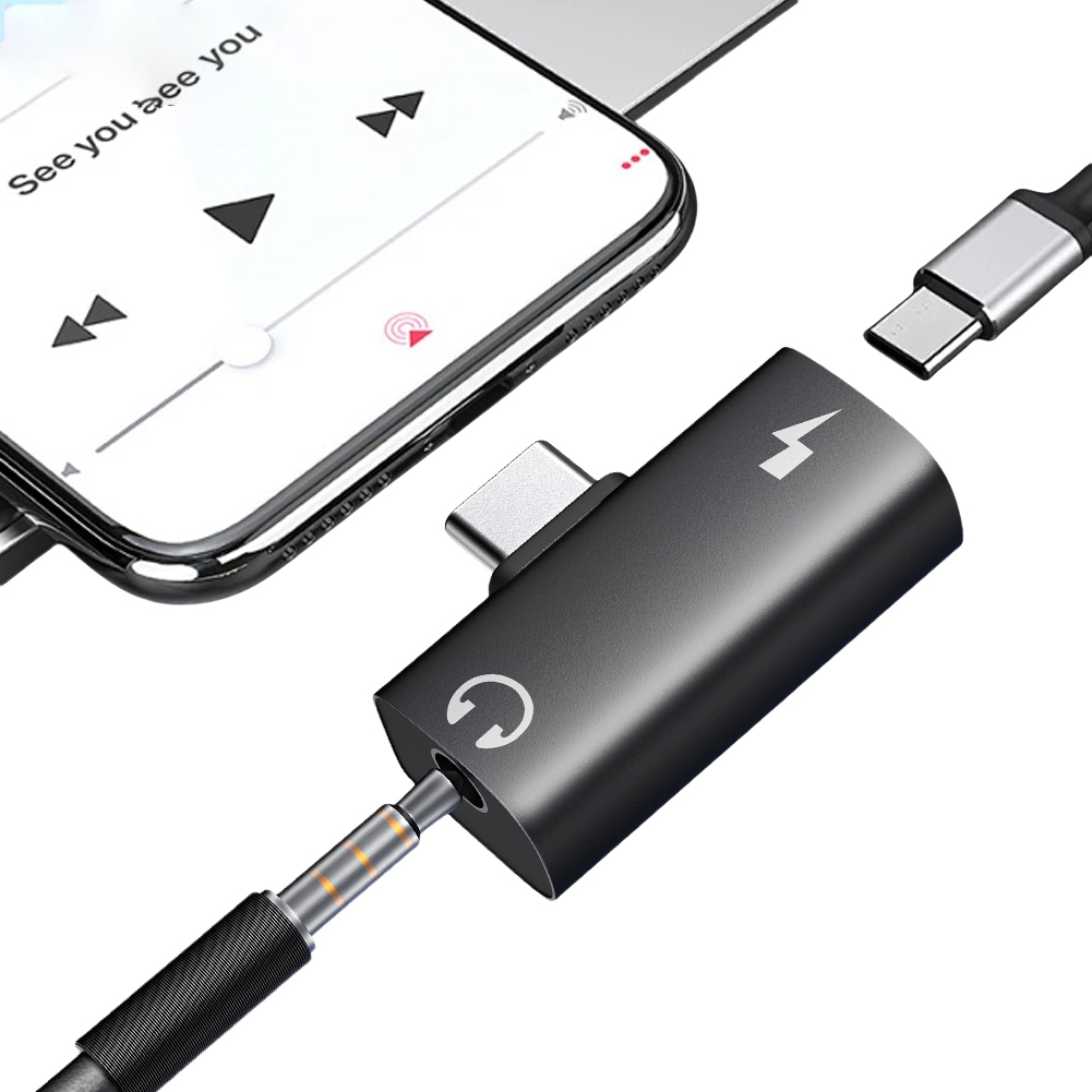 2-in-1 USB-C to AUX 오디오 잭 어댑터  - Earphone Splitter Jack 리뷰 및 가격