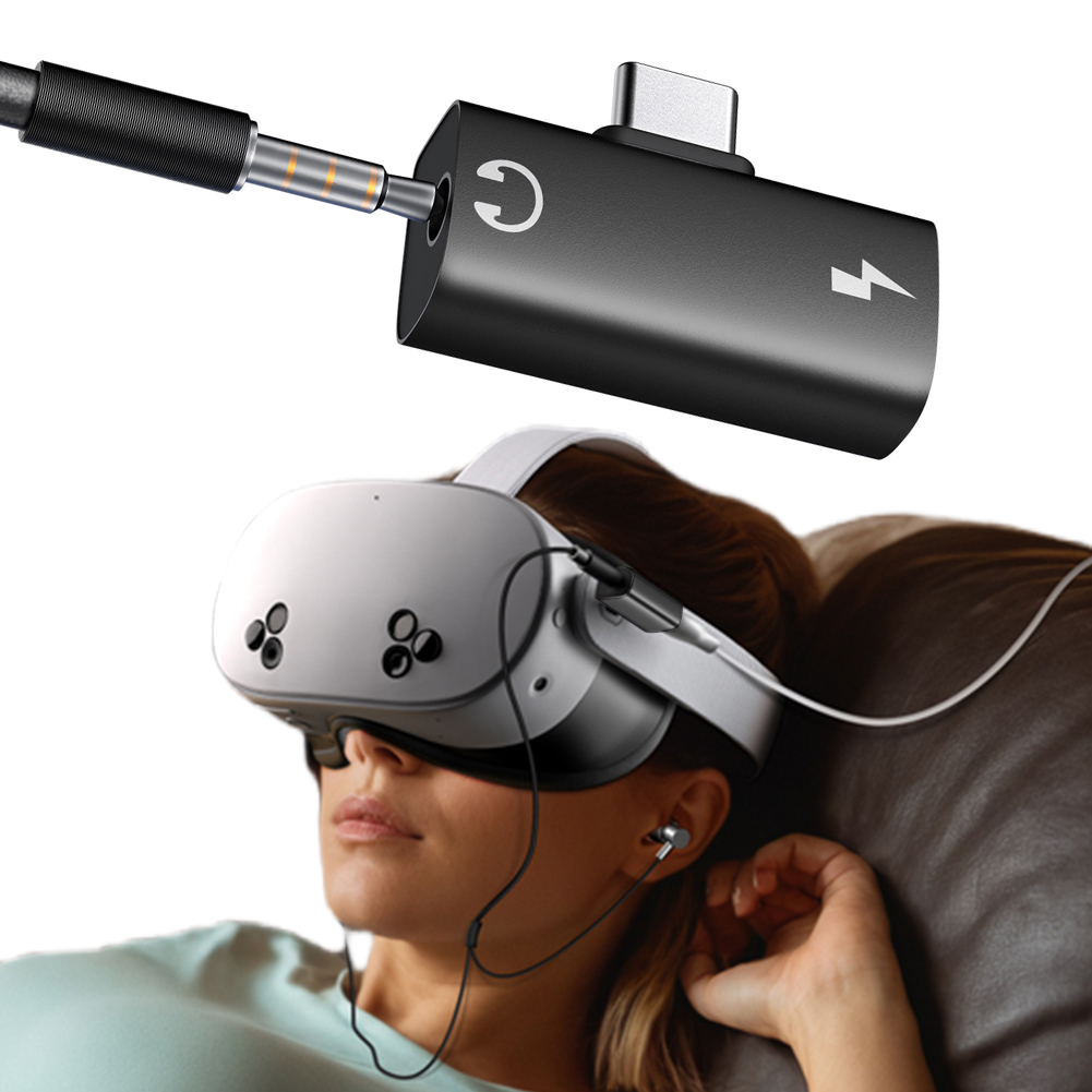 2-in-1 USB-C to AUX 오디오 잭 어댑터  - Earphone Splitter Jack 리뷰 및 가격
