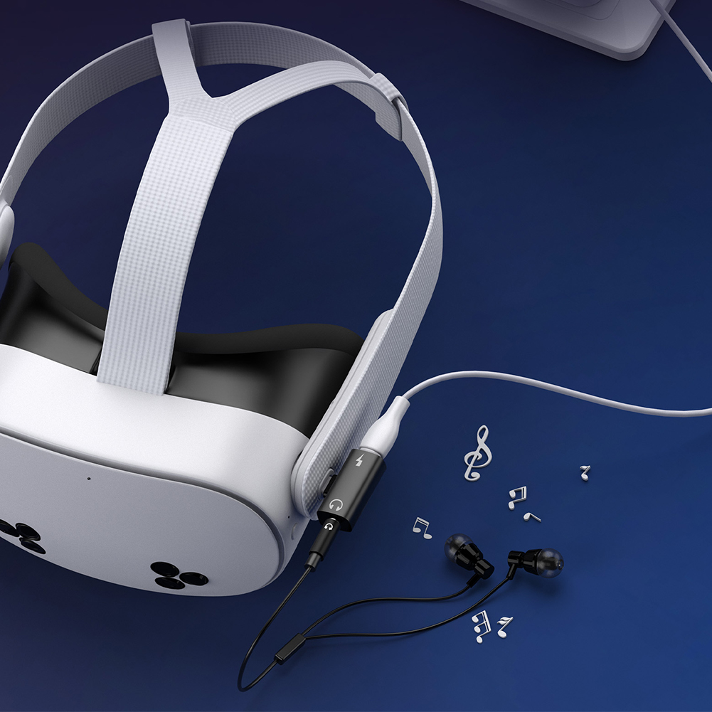 2-in-1 USB-C to AUX 오디오 잭 어댑터  - Earphone Splitter Jack 리뷰 및 가격